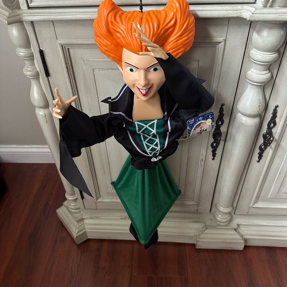 Hocus pocus Winifred Halloween Disney wall hanging